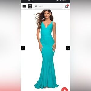 La Femme  prom dress